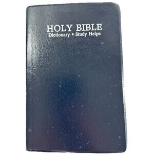 1989 KJV Holy Bible World Publishers 220DNB Compact Edition – Study Helps